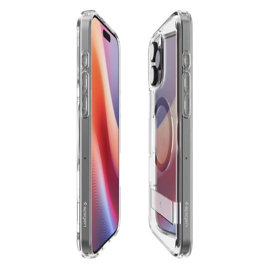 Θήκη Apple iPhone 16 Pro - Spigen Ultra Hybrid S MagFit Σκληρή με MagSafe - Graphite (ACS08143)