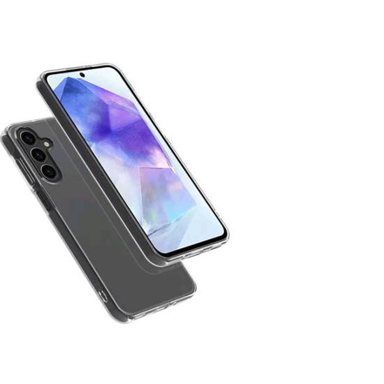 Θήκη & Αντιχαρακτικό Γυαλί Προστασίας Samsung Galaxy A16 - Vivid Set Gelly Case Σετ Διάφανη Σιλικόνης & FullFace Tempered Glass Οθόνης - Transparent / Black (VIGELLY418GLASSBK)