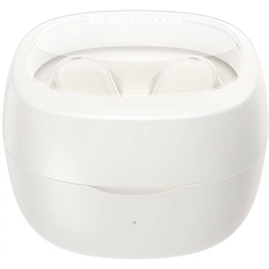 Bluetooth Ακουστικά Baseus True Wireless Earbuds Bowie WM02 OS Ασύρματα με Θήκη Φόρτισης - White / Creamy (NGTW370202)