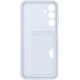 Θήκη Samsung Galaxy A16 - Official Samsung Card Slot Case Σιλικόνης με Υποδοχή για Κάρτα - Blue (EF-OA166TLEGWW)