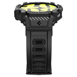 Θήκη Samsung Galaxy Watch 7 44mm - Spigen Rugged Armor Pro Unibody Σιλικόνης - Matte Black (ACS08338)