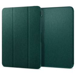 Θήκη Apple iPad Pro 11" 2025 / 2024 - Spigen Urban Fit Σκληρή Flip Υφασμάτινη με Υποδοχή για Apple Pencil - Midnight Green (ACS07759)