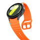 Λουράκι Samsung Galaxy Watch FE / 7 / 6 / Classic 6 / 5 / 5 Pro / 4 / Classic 4 (47/46/45/44/43/42/40mm) - Tech-Protect Silicone Sport Σιλικόνης - Orange (5906302313457)