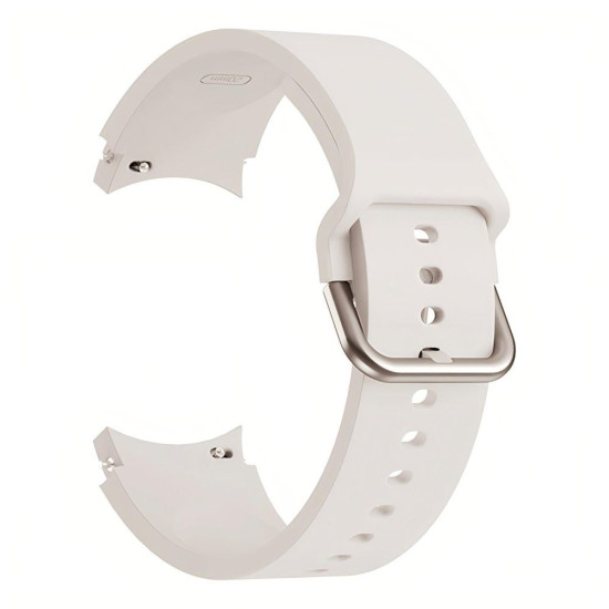 Λουράκι Samsung Galaxy Watch FE / 7 / 6 / 5 / 5 Pro / Watch 4 / Classic 4 (47/46/45/44/43/42/40mm) - Tech-Protect Silicone Σιλικόνης - Starlight (5906302313815)