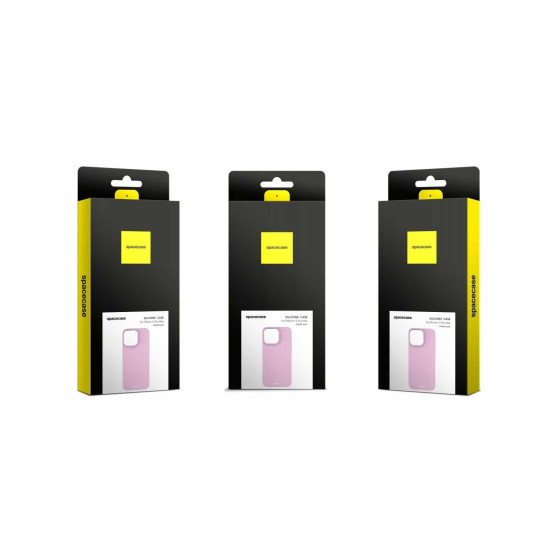 Θήκη Apple iPhone 15 Pro Max Spacecase Silicone Case Σιλικόνης - Lilac (5905719103736)