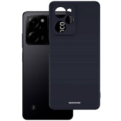 Θήκη Xiaomi Poco X5 Pro - Spacecase Silicone Case Σιλικόνης - Black (5905123475221)