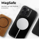 Θήκη Apple iPhone 16 Pro - Rosso Elite Δερμάτινο Πορτοφόλι με MagSafe - Black (8719246454080)
