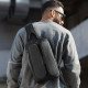 Bange 7079 - Ανδρικό Τσαντάκι Ώμου / Χιαστί Crossbody - 9L - Black