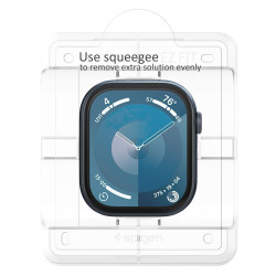 Μεμβράνη Προστασίας Apple Watch 11 / 10 46mm - Spigen EliteShield EZ Fit Screen Protector Οθόνης - 2 Τεμάχια - Clear (AFL08579)