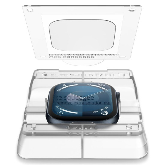Μεμβράνη Προστασίας Apple Watch 11 / 10 42mm - Spigen EliteShield EZ Fit Screen Protector Οθόνης - 2 Τεμάχια - Clear (AFL08580)