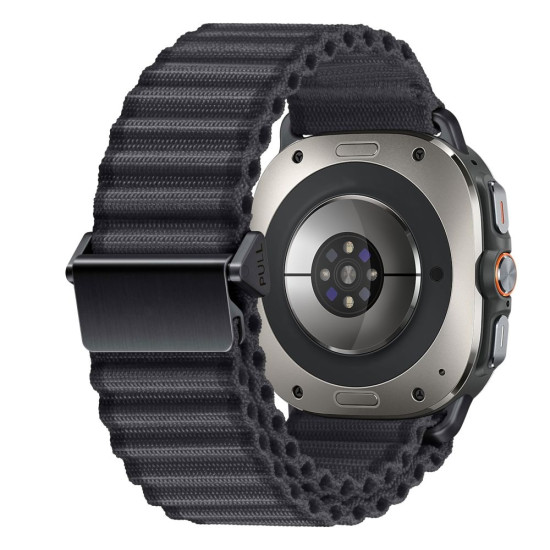 Λουράκι Samsung Galaxy Watch Ultra 2025 / 2024 47mm - Tech-Protect Weave Pro - Black (5906302376339)