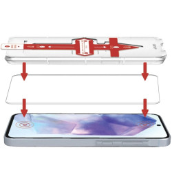 Αντιχαρακτικό Γυαλί Προστασίας Samsung Galaxy A55 - Rosso Tempered Glass Οθόνης - Clear (8719246446412)