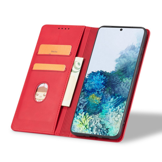 Θήκη OnePlus Ace 3 Pro - Bodycell Book Case Πορτοφόλι - Red (5206015078804)