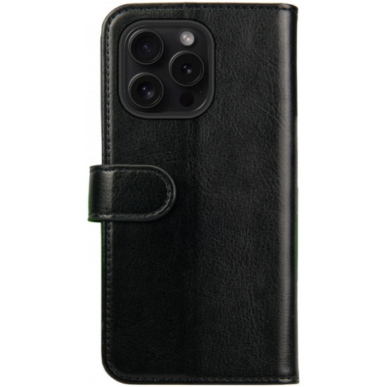 Θήκη Apple iPhone 16 Pro - Rosso Element PU Πορτοφόλι - Black (8719246453830)
