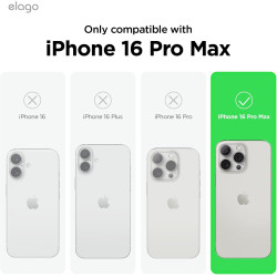 Θήκη Apple iPhone 16 Pro Max - Elago Magnetic Hybrid Ημιδιάφανη Σκληρή με MagSafe - Soft Feeling Clear (ES16MSHB69PRO-SFTR)