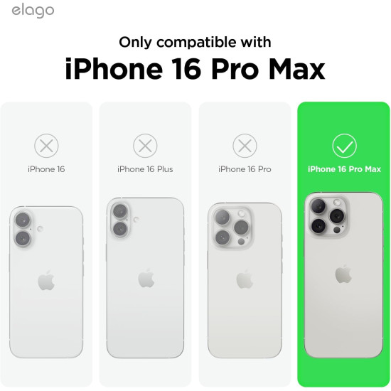 Θήκη Apple iPhone 16 Pro Max - Elago Silicone Case Premium Σιλικόνης - Midnight Green (ES16SC69PRO-MGR)
