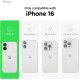 Θήκη Apple iPhone 16 - Elago Silicone Case Premium Σιλικόνης - Cobalt Blue (ES16SC61-CBL)