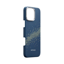 Θήκη Apple iPhone 16 Pro Max - Pitaka StarPeak Tactile Woven MagEZ Case 6 Aramid Fiber Body με MagSafe - 1.04mm - 1500D - Milky Way Galaxy (KI1602PMYG)