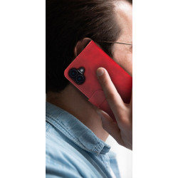 Θήκη Apple iPhone 16 - Rosso Element PU Πορτοφόλι - Red (8719246453816)