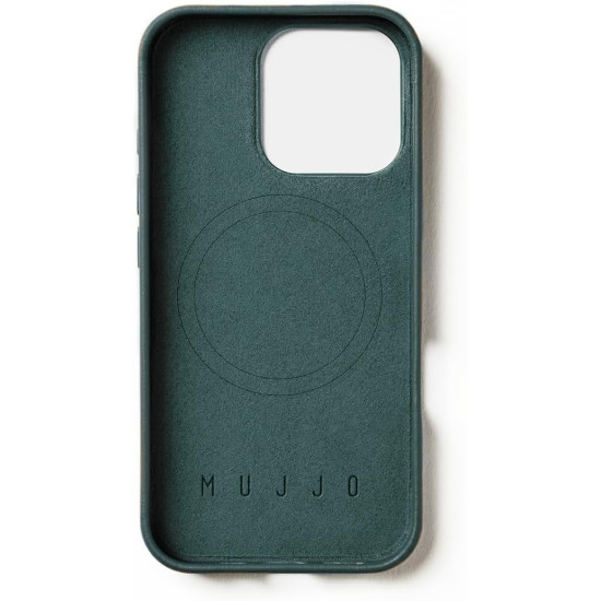 Θήκη Apple iPhone 16 Pro - MUJJO Full Leather Case Δερμάτινη με MagSafe - Livid Green (MUJJO-CL-051-LG)