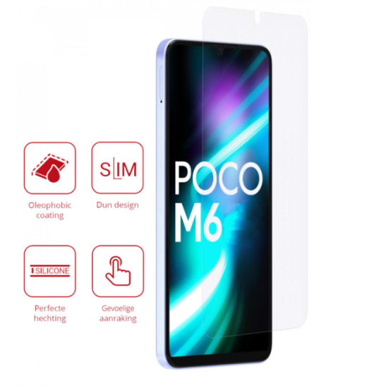 Μεμβράνη Προστασίας Xiaomi Redmi 13 4G / Poco M6 4G - Rosso Ultra Clear Screen Protector Οθόνης - 2 Τεμάχια (8719246443794)
