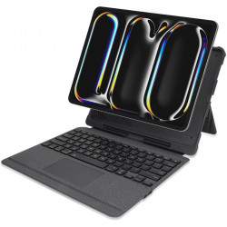 Θήκη Apple iPad Pro 13" 2025 / 2024 - Buddi Thorn Keyboard Case με Υποδοχή για Apple Pencil και Αποσπώμενο Μαγνητικό Πληκτρολόγιο Bluetooth - Black (8719246455629)