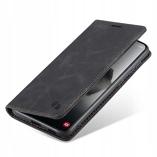 Θήκη Samsung Galaxy S24 FE Spacecase Wallet Πορτοφόλι - Black (5905719113100)
