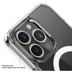 Θήκη iPhone 16 Pro Max Bodycell Clear Case Διάφανη με MagSafe - Clear (5206015079108)