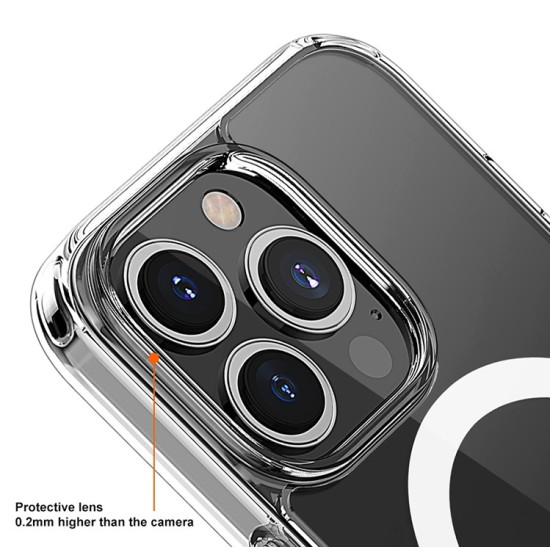 Θήκη iPhone 16 Pro Bodycell Clear Case Διάφανη με MagSafe - Clear (5206015079092)