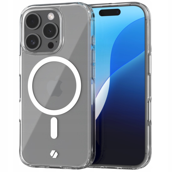 Θήκη iPhone 16 Pro Spacecase Clear MagSafe Σκληρή Διάφανη με MagSafe - Transparent (5905719112165)