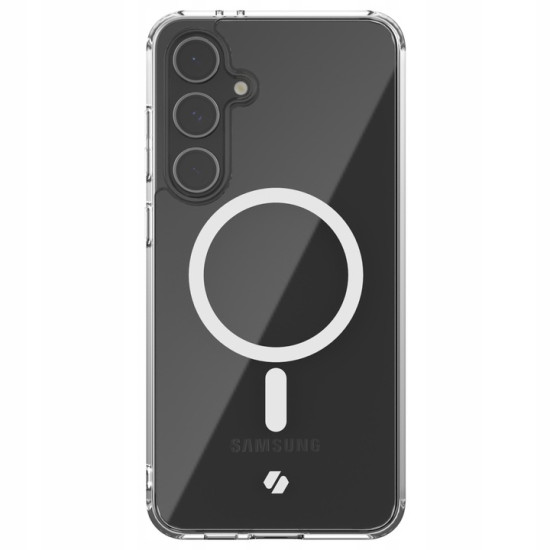 Θήκη Samsung Galaxy S24 FE Spacecase Clear MagSafe Σκληρή Διάφανη με MagSafe - Transparent (5905719113148)