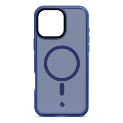 Θήκη iPhone 16 Pro Max Spacecase Hybrid Fusion Mag Ημιδιάφανη Σκληρή με MagSafe - Dark Blue (5905719112493)