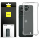 Θήκη Motorola Moto G55 Spacecase Anti-Shock Διάφανη Σιλικόνης 1mm - Clear (5905719112967)