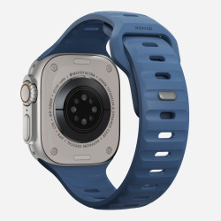 Λουράκι Apple Watch Ultra/SE/11/10/9/8/7/6/5/4 (49/46/45/44mm) Nomad Sport Band Αδιάβροχο Σιλικόνης - Naval Blue (NM014919858)
