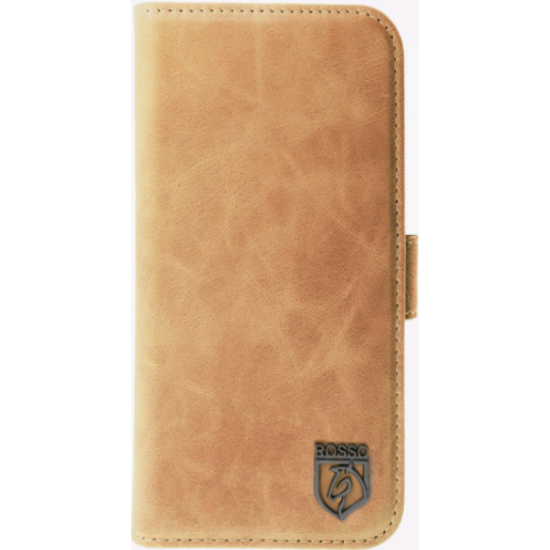 Θήκη Samsung Galaxy S24 FE Rosso Elite Δερμάτινο Πορτοφόλι με MagSafe - Light Brown (8719246459610)