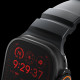 Λουράκι Apple Watch Ultra/SE/11/10/9/8/7/6/5/4 (49/46/45/44mm) Nomad Rocky Point Band Αδιάβροχο FKM & Τιτάνιο - Storm / Black (NM014803858)