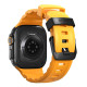 Λουράκι Apple Watch Ultra/SE/11/10/9/8/7/6/5/4 (49/46/45/44mm) Nomad Rocky Point Band Αδιάβροχο FKM & Τιτάνιο - Sol / Black (NM014810858)