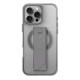 Θήκη iPhone 16 Pro Max Uniq Heldro Max Διάφανη με FlexGrip / KickStand & MagSafe - Clear / Grey (UNIQ-IP6.9P(2024)-HELMMCLR)