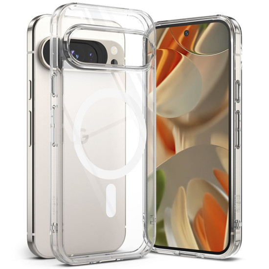 Θήκη Google Pixel 9 / 9 Pro Ringke Fusion Magnetic Ανθεκτική με MagSafe - Clear (8809961789007)