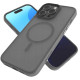 Θήκη iPhone 16 Pro Max Spacecase Hybrid MagSafe Σκληρή Ημιδιάφανη με MagSafe - Grey (5905719111892)