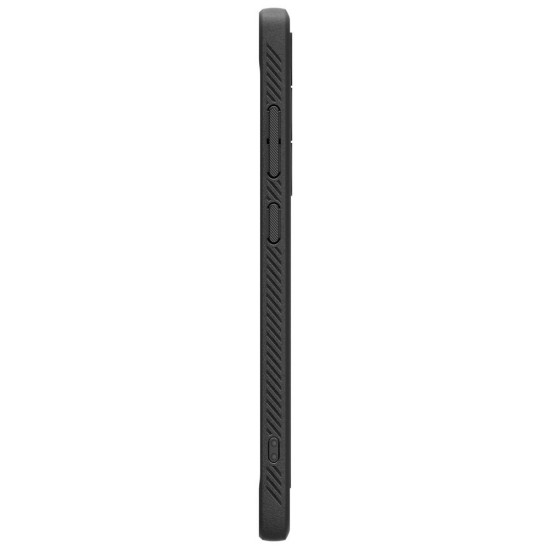 Θήκη Samsung Galaxy S24 FE Spigen Rugged Armor Ανθεκτική Σιλικόνης - Matte Black (ACS08578)