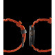 Λουράκι Apple Watch Ultra/SE/11/10/9/8/7/6/5/4 (49/46/45/44mm) Nomad Rocky Point Band Αδιάβροχο FKM & Τιτάνιο - Magma / Black (NM014865858)