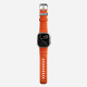 Λουράκι Apple Watch Ultra/SE/11/10/9/8/7/6/5/4 (49/46/45/44mm) Nomad Rocky Point Band Αδιάβροχο FKM & Τιτάνιο - Magma / Natural (NM014872858)