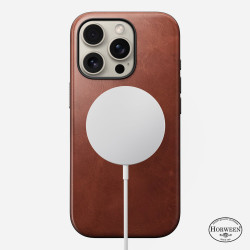 Θήκη iPhone 16 Pro Nomad Modern Leather Case Horween Δερμάτινη με MagSafe - Olde Dublin (NM01686385)