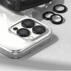 Tempered Glass iPhone 14 Pro / 14 Pro Max Spacecase QuickFit Camera Glass Αντιχαρακτικό Γυαλί Προστασίας για Φακό Κάμερας 2 Τεμάχια - Black (5905719112639)