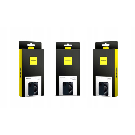 Θήκη iPhone 15 Pro Spacecase Pure Mag Σκληρή με MagSafe - Black (5905719113773)