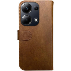 Θήκη Xiaomi Redmi Note 13 Pro 4G / Poco M6 Pro 4G Rosso Element PU Πορτοφόλι - Brown (8719246458255)