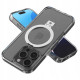 Θήκη iPhone 16 Pro Spacecase Ring Pro Mag Σκληρή με MagSafe & KickStand - Clear (5905719112219)