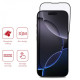 Hybrid Glass iPhone 16 Pro Max Rosso FullFace Αντιχαρακτικό Υβριδικό Προστατευτικό Οθόνης - Black (8719246461095)