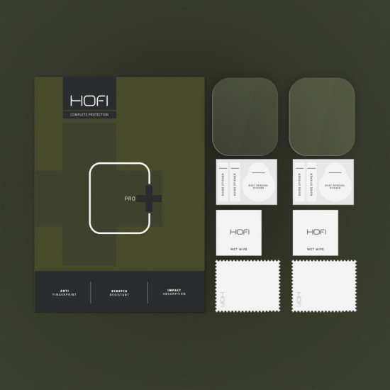 Tempered Glass Xiaomi Redmi Watch 5 Lite Hofi Premium Pro+ Αντιχαρακτικό Γυαλί Προστασίας Οθόνης 2 Τεμάχια - Clear (5906302360406)
